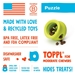 Toppl- Puzzle & Treat Toy - wp-toppl