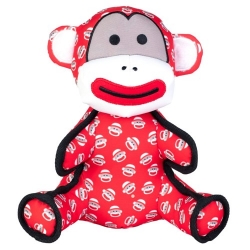 Tough Sock Monkey Toy  Roxy & Lulu, wooflink, susan lanci, dog clothes, small dog clothes, urban pup, pooch outfitters, dogo, hip doggie, doggie design, small dog dress, pet clotes, dog boutique. pet boutique, bloomingtails dog boutique, dog raincoat, dog rain coat, pet raincoat, dog shampoo, pet shampoo, dog bathrobe, pet bathrobe, dog carrier, small dog carrier, doggie couture, pet couture, dog football, dog toys, pet toys, dog clothes sale, pet clothes sale, shop local, pet store, dog store, dog chews, pet chews, worthy dog, dog bandana, pet bandana, dog halloween, pet halloween, dog holiday, pet holiday, dog teepee, custom dog clothes, pet pjs, dog pjs, pet pajamas, dog pajamas,dog sweater, pet sweater, dog hat, fabdog, fab dog, dog puffer coat, dog winter ja