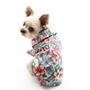 Tropical Floral Gray Dog Shirt  Roxy & Lulu, wooflink, susan lanci, dog clothes, small dog clothes, urban pup, pooch outfitters, dogo, hip doggie, doggie design, small dog dress, pet clotes, dog boutique. pet boutique, bloomingtails dog boutique, dog raincoat, dog rain coat, pet raincoat, dog shampoo, pet shampoo, dog bathrobe, pet bathrobe, dog carrier, small dog carrier, doggie couture, pet couture, dog football, dog toys, pet toys, dog clothes sale, pet clothes sale, shop local, pet store, dog store, dog chews, pet chews, worthy dog, dog bandana, pet bandana, dog halloween, pet halloween, dog holiday, pet holiday, dog teepee, custom dog clothes, pet pjs, dog pjs, pet pajamas, dog pajamas,dog sweater, pet sweater, dog hat, fabdog, fab dog, dog puffer coat, dog winter ja