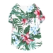 Tropical Island White Dog Shirt  - dgo-tropicalislandwhite