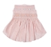 Undottedly Pink Hand Smocked Dress by Oscar Newman  - on-unpink