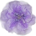 Victoria Collar Flower - Purple or Silver - PO-victoria-flower