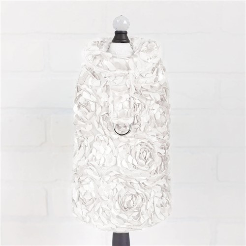 Victorian Dog Coat in White victorian coat, victorian pet coat, victorian dog coat,dog coat, pet coat, dog winter coat, pet winter coat, fashion coat, dog tweed, dig handmade, pet tweed, small dog coat, small pet coat,dog harness, pet harness, dog, pet, dog boutique, pet boutique, sale dogs, pet sale, dog store, pet store, doggie couture, bloomingtails dog boutique, new dog designs, new pet design, chanel harness, chanel pet harness, chanel dog harness, dog spring designs, harness sale, harness clearance, hello doggie