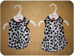 White Dalmation Dog Dress  wooflink, susan lanci, dog clothes, small dog clothes, urban pup, pooch outfitters, dogo, hip doggie, doggie design, small dog dress, pet clotes, dog boutique. pet boutique, bloomingtails dog boutique, dog raincoat, dog rain coat, pet raincoat, dog shampoo, pet shampoo, dog bathrobe, pet bathrobe, dog carrier, small dog carrier, doggie couture, pet couture, dog football, dog toys, pet toys, dog clothes sale, pet clothes sale, shop local, pet store, dog store, dog chews, pet chews, worthy dog, dog bandana, pet bandana, dog halloween, pet halloween, dog holiday, pet holiday, dog teepee, custom dog clothes, pet pjs, dog pjs, pet pajamas, dog pajamas,dog sweater, pet sweater, dog hat, fabdog, fab dog, dog puffer coat, dog winter jacket, dog col