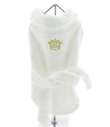 White Gold Crown Dog Bathrobe pet clothes, dog clothes, puppy clothes, pet store, dog store, puppy boutique store, dog boutique, pet boutique, puppy boutique, Bloomingtails, dog, small dog clothes, large dog clothes, large dog costumes, small dog costumes, pet stuff, Halloween dog, puppy Halloween, pet Halloween, clothes, dog puppy Halloween, dog sale, pet sale, puppy sale, pet dog tank, pet tank, pet shirt, dog shirt, puppy shirt,puppy tank, I see spot, dog collars, dog leads, pet collar, pet lead,puppy collar, puppy lead, dog toys, pet toys, puppy toy, dog beds, pet beds, puppy bed,  beds,dog mat, pet mat, puppy mat, fab dog pet sweater, dog sweater, dog winter, pet winter,dog raincoat, pet raincoat, dog harness, puppy harness, pet harness, dog collar, dog lead, pet l