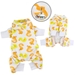 Yellow Ducky Pet Pajamas  - klip-ducky-pjs
