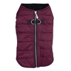 Zip Up Dog Puffer Vest - Burgundy Roxy & Lulu, wooflink, susan lanci, dog clothes, small dog clothes, urban pup, pooch outfitters, dogo, hip doggie, doggie design, small dog dress, pet clotes, dog boutique. pet boutique, bloomingtails dog boutique, dog raincoat, dog rain coat, pet raincoat, dog shampoo, pet shampoo, dog bathrobe, pet bathrobe, dog carrier, small dog carrier, doggie couture, pet couture, dog football, dog toys, pet toys, dog clothes sale, pet clothes sale, shop local, pet store, dog store, dog chews, pet chews, worthy dog, dog bandana, pet bandana, dog halloween, pet halloween, dog holiday, pet holiday, dog teepee, custom dog clothes, pet pjs, dog pjs, pet pajamas, dog pajamas,dog sweater, pet sweater, dog hat, fabdog, fab dog, dog puffer coat, dog winter ja