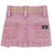Pink Jane Denim Dog Skirt with Gold Nailheads - dic-pinkanedog