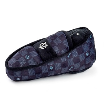 Haute Diggity Dog Chewy Vuitton Interactive Trunk Dog Toy on SALE