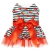 Cherry Stripe Harness Dress - dd-cherrystripe
