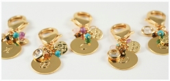 Gold Initial Charms 