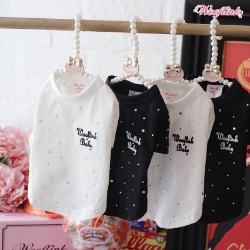 Shine Like A Diamond Tee shine like a diamond, pet tee, dog tee, wooflink tee, shiny dog tee, t-shirts for dogs, t-shirts for pets, wooflink shiny tee, dog coat, pet coat, dog winter coat, pet winter coat, fashion coat, dog tweed, dig handmade, pet tweed, small dog coat, small pet coat,dog harness, pet harness, dog, pet, dog boutique, pet boutique, sale dogs, pet sale, dog store, pet store, doggie couture, bloomingtails dog boutique, new dog designs, new pet design, chanel harness, chanel pet harness, chanel dog harness, dog spring designs, harness sale, harness clearance, hello doggie