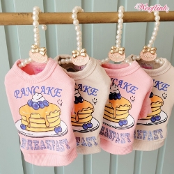Pancake Breakfast by Wooflink pancake breakfast, pancake for dogs, dog pancake, wooflink, breakfast for fogs,dog tee, pet tee, prismatic tee, dog shirt, pet shirt,dog coat, pet coat, dog winter coat, pet winter coat, fashion coat, dog tweed, dig handmade, pet tweed, small dog coat, small pet coat,dog harness, pet harness, dog, pet, dog boutique, pet boutique, sale dogs, pet sale, dog store, pet store, doggie couture, bloomingtails dog boutique, new dog designs, new pet design, chanel harness, chanel pet harness, chanel dog harness, dog spring designs, harness sale, harness clearance, hello doggie