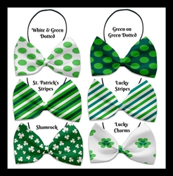 St. Patricks Day Pet Bow Ties Roxy & Lulu, wooflink, susan lanci, dog clothes, small dog clothes, urban pup, pooch outfitters, dogo, hip doggie, doggie design, small dog dress, pet clotes, dog boutique. pet boutique, bloomingtails dog boutique, dog raincoat, dog rain coat, pet raincoat, dog shampoo, pet shampoo, dog bathrobe, pet bathrobe, dog carrier, small dog carrier, doggie couture, pet couture, dog football, dog toys, pet toys, dog clothes sale, pet clothes sale, shop local, pet store, dog store, dog chews, pet chews, worthy dog, dog bandana, pet bandana, dog halloween, pet halloween, dog holiday, pet holiday, dog teepee, custom dog clothes, pet pjs, dog pjs, pet pajamas, dog pajamas,dog sweater, pet sweater, dog hat, fabdog, fab dog, dog puffer coat, dog winter ja