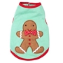 Gingerbread Andy Tee Roxy & Lulu, wooflink, susan lanci, dog clothes, small dog clothes, urban pup, pooch outfitters, dogo, hip doggie, doggie design, small dog dress, pet clotes, dog boutique. pet boutique, bloomingtails dog boutique, dog raincoat, dog rain coat, pet raincoat, dog shampoo, pet shampoo, dog bathrobe, pet bathrobe, dog carrier, small dog carrier, doggie couture, pet couture, dog football, dog toys, pet toys, dog clothes sale, pet clothes sale, shop local, pet store, dog store, dog chews, pet chews, worthy dog, dog bandana, pet bandana, dog halloween, pet halloween, dog holiday, pet holiday, dog teepee, custom dog clothes, pet pjs, dog pjs, pet pajamas, dog pajamas,dog sweater, pet sweater, dog hat, fabdog, fab dog, dog puffer coat, dog winter ja