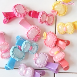 Apple & Bow Hair Clip Set by Wooflink Roxy & Lulu, wooflink, susan lanci, dog clothes, small dog clothes, urban pup, pooch outfitters, dogo, hip doggie, doggie design, small dog dress, pet clotes, dog boutique. pet boutique, bloomingtails dog boutique, dog raincoat, dog rain coat, pet raincoat, dog shampoo, pet shampoo, dog bathrobe, pet bathrobe, dog carrier, small dog carrier, doggie couture, pet couture, dog football, dog toys, pet toys, dog clothes sale, pet clothes sale, shop local, pet store, dog store, dog chews, pet chews, worthy dog, dog bandana, pet bandana, dog halloween, pet halloween, dog holiday, pet holiday, dog teepee, custom dog clothes, pet pjs, dog pjs, pet pajamas, dog pajamas,dog sweater, pet sweater, dog hat, fabdog, fab dog, dog puffer coat, dog winter ja