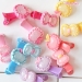 Apple & Bow Hair Clip Set by Wooflink - wf-applebow