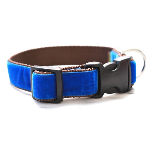 Archie Royal Blue Velvet Dog Collar & Lead Roxy & Lulu, wooflink, susan lanci, dog clothes, small dog clothes, urban pup, pooch outfitters, dogo, hip doggie, doggie design, small dog dress, pet clotes, dog boutique. pet boutique, bloomingtails dog boutique, dog raincoat, dog rain coat, pet raincoat, dog shampoo, pet shampoo, dog bathrobe, pet bathrobe, dog carrier, small dog carrier, doggie couture, pet couture, dog football, dog toys, pet toys, dog clothes sale, pet clothes sale, shop local, pet store, dog store, dog chews, pet chews, worthy dog, dog bandana, pet bandana, dog halloween, pet halloween, dog holiday, pet holiday, dog teepee, custom dog clothes, pet pjs, dog pjs, pet pajamas, dog pajamas,dog sweater, pet sweater, dog hat, fabdog, fab dog, dog puffer coat, dog winter ja
