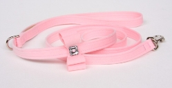 Susan Lanci Big Bow Dog Leash in Many Colors wooflink, susan lanci, dog clothes, small dog clothes, urban pup, pooch outfitters, dogo, hip doggie, doggie design, small dog dress, pet clotes, dog boutique. pet boutique, bloomingtails dog boutique, dog raincoat, dog rain coat, pet raincoat, dog shampoo, pet shampoo, dog bathrobe, pet bathrobe, dog carrier, small dog carrier, doggie couture, pet couture, dog football, dog toys, pet toys, dog clothes sale, pet clothes sale, shop local, pet store, dog store, dog chews, pet chews, worthy dog, dog bandana, pet bandana, dog halloween, pet halloween, dog holiday, pet holiday, dog teepee, custom dog clothes, pet pjs, dog pjs, pet pajamas, dog pajamas,dog sweater, pet sweater, dog hat, fabdog, fab dog, dog puffer coat, dog winter jacket, dog col