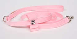 Susan Lanci Big Bow Dog Leash in Many Colors wooflink, susan lanci, dog clothes, small dog clothes, urban pup, pooch outfitters, dogo, hip doggie, doggie design, small dog dress, pet clotes, dog boutique. pet boutique, bloomingtails dog boutique, dog raincoat, dog rain coat, pet raincoat, dog shampoo, pet shampoo, dog bathrobe, pet bathrobe, dog carrier, small dog carrier, doggie couture, pet couture, dog football, dog toys, pet toys, dog clothes sale, pet clothes sale, shop local, pet store, dog store, dog chews, pet chews, worthy dog, dog bandana, pet bandana, dog halloween, pet halloween, dog holiday, pet holiday, dog teepee, custom dog clothes, pet pjs, dog pjs, pet pajamas, dog pajamas,dog sweater, pet sweater, dog hat, fabdog, fab dog, dog puffer coat, dog winter jacket, dog col
