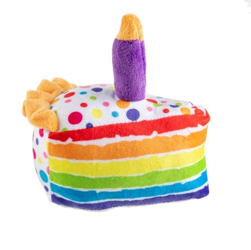 Birthday Cake Slice Dog Toy Roxy & Lulu, wooflink, susan lanci, dog clothes, small dog clothes, urban pup, pooch outfitters, dogo, hip doggie, doggie design, small dog dress, pet clotes, dog boutique. pet boutique, bloomingtails dog boutique, dog raincoat, dog rain coat, pet raincoat, dog shampoo, pet shampoo, dog bathrobe, pet bathrobe, dog carrier, small dog carrier, doggie couture, pet couture, dog football, dog toys, pet toys, dog clothes sale, pet clothes sale, shop local, pet store, dog store, dog chews, pet chews, worthy dog, dog bandana, pet bandana, dog halloween, pet halloween, dog holiday, pet holiday, dog teepee, custom dog clothes, pet pjs, dog pjs, pet pajamas, dog pajamas,dog sweater, pet sweater, dog hat, fabdog, fab dog, dog puffer coat, dog winter ja
