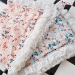 Blooming Flowers Blanket by Wooflink - wf-bloomflowersblanket