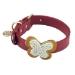 Butterfly Collar & Lead Collection-Red - dos-butterred