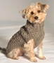 Cable Knit  Pup Sweater in 4 Colors Roxy & Lulu, wooflink, susan lanci, dog clothes, small dog clothes, urban pup, pooch outfitters, dogo, hip doggie, doggie design, small dog dress, pet clotes, dog boutique. pet boutique, bloomingtails dog boutique, dog raincoat, dog rain coat, pet raincoat, dog shampoo, pet shampoo, dog bathrobe, pet bathrobe, dog carrier, small dog carrier, doggie couture, pet couture, dog football, dog toys, pet toys, dog clothes sale, pet clothes sale, shop local, pet store, dog store, dog chews, pet chews, worthy dog, dog bandana, pet bandana, dog halloween, pet halloween, dog holiday, pet holiday, dog teepee, custom dog clothes, pet pjs, dog pjs, pet pajamas, dog pajamas,dog sweater, pet sweater, dog hat, fabdog, fab dog, dog puffer coat, dog winter ja