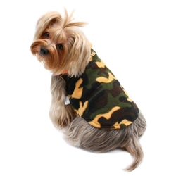 Camouflage Vest with Ultra Soft Lining Roxy & Lulu, wooflink, susan lanci, dog clothes, small dog clothes, urban pup, pooch outfitters, dogo, hip doggie, doggie design, small dog dress, pet clotes, dog boutique. pet boutique, bloomingtails dog boutique, dog raincoat, dog rain coat, pet raincoat, dog shampoo, pet shampoo, dog bathrobe, pet bathrobe, dog carrier, small dog carrier, doggie couture, pet couture, dog football, dog toys, pet toys, dog clothes sale, pet clothes sale, shop local, pet store, dog store, dog chews, pet chews, worthy dog, dog bandana, pet bandana, dog halloween, pet halloween, dog holiday, pet holiday, dog teepee, custom dog clothes, pet pjs, dog pjs, pet pajamas, dog pajamas,dog sweater, pet sweater, dog hat, fabdog, fab dog, dog puffer coat, dog winter ja