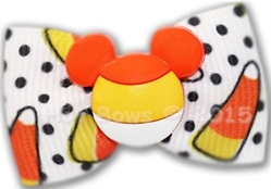 Dog Bows - Candy Corn Mickey Roxy & Lulu, wooflink, susan lanci, dog clothes, small dog clothes, airbuggy, pooch outfitters, dogo,og boutique, dog raincoat, dog rain coat, pet raincoat, dog shampoo, pet shampoo, dog bathrobe, pet bathrobe, dog carrier, small dog carrier, doggie couture, pet couture, dog football, dog toys, pet toys, dog clothes sale, pet clothes sale, shop local, pet store, dog store, dog chews, pet chews, worthy dog, dog bandana, pet bandana, dog halloween, pet halloween, dog holiday, pet holiday, dog teepee, custom dog clothes, pet pjs, dog pjs, pet pajamas, dog pajamas,dog sweater, pet sweater, dog hat, fabdog, fab dog, dog puffer coat, dog winter ja