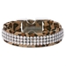 Susan Lanci 3 Row Giltmore Bracelet in Cheetah - sl-3rowcheetahbracelet