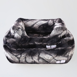 Deluxe Dog Bed in Chinchilla Roxy & Lulu, wooflink, susan lanci, dog clothes, small dog clothes, urban pup, pooch outfitters, dogo, hip doggie, doggie design, small dog dress, pet clotes, dog boutique. pet boutique, bloomingtails dog boutique, dog raincoat, dog rain coat, pet raincoat, dog shampoo, pet shampoo, dog bathrobe, pet bathrobe, dog carrier, small dog carrier, doggie couture, pet couture, dog football, dog toys, pet toys, dog clothes sale, pet clothes sale, shop local, pet store, dog store, dog chews, pet chews, worthy dog, dog bandana, pet bandana, dog halloween, pet halloween, dog holiday, pet holiday, dog teepee, custom dog clothes, pet pjs, dog pjs, pet pajamas, dog pajamas,dog sweater, pet sweater, dog hat, fabdog, fab dog, dog puffer coat, dog winter ja