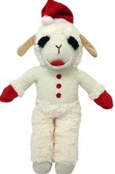 Standing lamb Chop with Santa Hat-8 inch & 13 inch Roxy & Lulu, wooflink, susan lanci, dog clothes, small dog clothes, urban pup, pooch outfitters, dogo, hip doggie, doggie design, small dog dress, pet clotes, dog boutique. pet boutique, bloomingtails dog boutique, dog raincoat, dog rain coat, pet raincoat, dog shampoo, pet shampoo, dog bathrobe, pet bathrobe, dog carrier, small dog carrier, doggie couture, pet couture, dog football, dog toys, pet toys, dog clothes sale, pet clothes sale, shop local, pet store, dog store, dog chews, pet chews, worthy dog, dog bandana, pet bandana, dog halloween, pet halloween, dog holiday, pet holiday, dog teepee, custom dog clothes, pet pjs, dog pjs, pet pajamas, dog pajamas,dog sweater, pet sweater, dog hat, fabdog, fab dog, dog puffer coat, dog winter ja