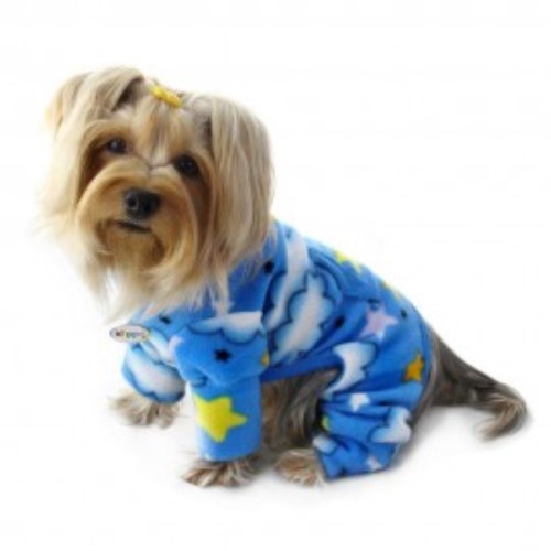Stars & Clouds Fleece Jammies wooflink, susan lanci, dog clothes, small dog clothes, urban pup, pooch outfitters, dogo, hip doggie, doggie design, small dog dress, pet clotes, dog boutique. pet boutique, bloomingtails dog boutique, dog raincoat, dog rain coat, pet raincoat, dog shampoo, pet shampoo, dog bathrobe, pet bathrobe, dog carrier, small dog carrier, doggie couture, pet couture, dog football, dog toys, pet toys, dog clothes sale, pet clothes sale, shop local, pet store, dog store, dog chews, pet chews, worthy dog, dog bandana, pet bandana, dog halloween, pet halloween, dog holiday, pet holiday, dog teepee, custom dog clothes, pet pjs, dog pjs, pet pajamas, dog pajamas,dog sweater, pet sweater, dog hat, fabdog, fab dog, dog puffer coat, dog winter jacket, dog col