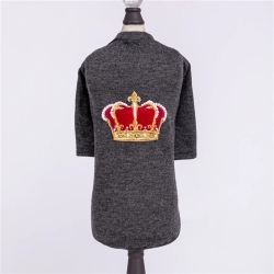 Royal Crown Tee Roxy & Lulu, wooflink, susan lanci, dog clothes, small dog clothes, urban pup, pooch outfitters, dogo, hip doggie, doggie design, small dog dress, pet clotes, dog boutique. pet boutique, bloomingtails dog boutique, dog raincoat, dog rain coat, pet raincoat, dog shampoo, pet shampoo, dog bathrobe, pet bathrobe, dog carrier, small dog carrier, doggie couture, pet couture, dog football, dog toys, pet toys, dog clothes sale, pet clothes sale, shop local, pet store, dog store, dog chews, pet chews, worthy dog, dog bandana, pet bandana, dog halloween, pet halloween, dog holiday, pet holiday, dog teepee, custom dog clothes, pet pjs, dog pjs, pet pajamas, dog pajamas,dog sweater, pet sweater, dog hat, fabdog, fab dog, dog puffer coat, dog winter ja