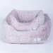 Hello Doggie Cuddle Dog Bed in Pink Ice - hd-bedcuddlepinkice