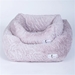 Hello Doggie Cuddle Dog Bed in Pink Ice - hd-bedcuddlepinkice