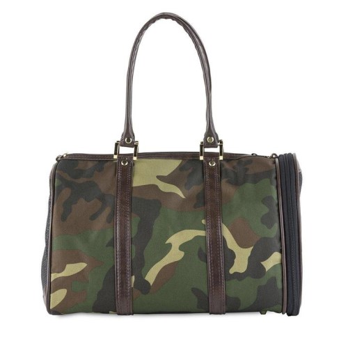 JL Duffel Carrier in Camo wooflink, susan lanci, dog clothes, small dog clothes, urban pup, pooch outfitters, dogo, hip doggie, doggie design, small dog dress, pet clotes, dog boutique. pet boutique, bloomingtails dog boutique, dog raincoat, dog rain coat, pet raincoat, dog shampoo, pet shampoo, dog bathrobe, pet bathrobe, dog carrier, small dog carrier, doggie couture, pet couture, dog football, dog toys, pet toys, dog clothes sale, pet clothes sale, shop local, pet store, dog store, dog chews, pet chews, worthy dog, dog bandana, pet bandana, dog halloween, pet halloween, dog holiday, pet holiday, dog teepee, custom dog clothes, pet pjs, dog pjs, pet pajamas, dog pajamas,dog sweater, pet sweater, dog hat, fabdog, fab dog, dog puffer coat, dog winter jacket, dog col
