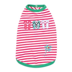 Flip Flops Tee Roxy & Lulu, wooflink, susan lanci, dog clothes, small dog clothes, urban pup, pooch outfitters, dogo, hip doggie, doggie design, small dog dress, pet clotes, dog boutique. pet boutique, bloomingtails dog boutique, dog raincoat, dog rain coat, pet raincoat, dog shampoo, pet shampoo, dog bathrobe, pet bathrobe, dog carrier, small dog carrier, doggie couture, pet couture, dog football, dog toys, pet toys, dog clothes sale, pet clothes sale, shop local, pet store, dog store, dog chews, pet chews, worthy dog, dog bandana, pet bandana, dog halloween, pet halloween, dog holiday, pet holiday, dog teepee, custom dog clothes, pet pjs, dog pjs, pet pajamas, dog pajamas,dog sweater, pet sweater, dog hat, fabdog, fab dog, dog puffer coat, dog winter ja