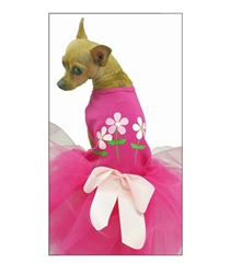 Fuchsia with Flowers Dog Dress wooflink, susan lanci, dog clothes, small dog clothes, urban pup, pooch outfitters, dogo, hip doggie, doggie design, small dog dress, pet clotes, dog boutique. pet boutique, bloomingtails dog boutique, dog raincoat, dog rain coat, pet raincoat, dog shampoo, pet shampoo, dog bathrobe, pet bathrobe, dog carrier, small dog carrier, doggie couture, pet couture, dog football, dog toys, pet toys, dog clothes sale, pet clothes sale, shop local, pet store, dog store, dog chews, pet chews, worthy dog, dog bandana, pet bandana, dog halloween, pet halloween, dog holiday, pet holiday, dog teepee, custom dog clothes, pet pjs, dog pjs, pet pajamas, dog pajamas,dog sweater, pet sweater, dog hat, fabdog, fab dog, dog puffer coat, dog winter jacket, dog col