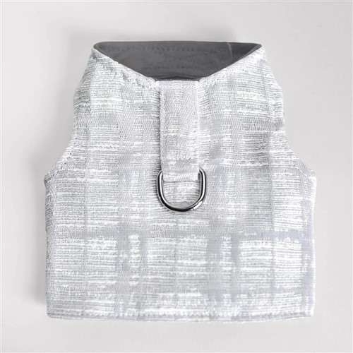 Limited Edition Gia Harness - Silver gia harness, gia pet harness, gia dog harness, dog harness, pet harness, dog, pet, dog boutique, pet boutique, sale dogs, pet sale, dog store, pet store, doggie couture, bloomingtails dog boutique, new dog designs, new pet design, chanel harness, chanel pet harness, chanel dog harness, dog spring designs, harness sale, harness clearance, hello doggie