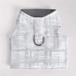 Limited Edition Gia Harness - Silver gia harness, gia pet harness, gia dog harness, dog harness, pet harness, dog, pet, dog boutique, pet boutique, sale dogs, pet sale, dog store, pet store, doggie couture, bloomingtails dog boutique, new dog designs, new pet design, chanel harness, chanel pet harness, chanel dog harness, dog spring designs, harness sale, harness clearance, hello doggie
