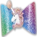 Dog Bows - Glitter Unicorn - hb-glitterunicorn