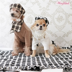 Grace 2 Dog Scarf by Wooflink Roxy & Lulu, wooflink, susan lanci, dog clothes, small dog clothes, urban pup, pooch outfitters, dogo, hip doggie, doggie design, small dog dress, pet clotes, dog boutique. pet boutique, bloomingtails dog boutique, dog raincoat, dog rain coat, pet raincoat, dog shampoo, pet shampoo, dog bathrobe, pet bathrobe, dog carrier, small dog carrier, doggie couture, pet couture, dog football, dog toys, pet toys, dog clothes sale, pet clothes sale, shop local, pet store, dog store, dog chews, pet chews, worthy dog, dog bandana, pet bandana, dog halloween, pet halloween, dog holiday, pet holiday, dog teepee, custom dog clothes, pet pjs, dog pjs, pet pajamas, dog pajamas,dog sweater, pet sweater, dog hat, fabdog, fab dog, dog puffer coat, dog winter ja