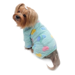 Ultra Plush Hearts Pjs in Blue Roxy & Lulu, wooflink, susan lanci, dog clothes, small dog clothes, urban pup, pooch outfitters, dogo, hip doggie, doggie design, small dog dress, pet clotes, dog boutique. pet boutique, bloomingtails dog boutique, dog raincoat, dog rain coat, pet raincoat, dog shampoo, pet shampoo, dog bathrobe, pet bathrobe, dog carrier, small dog carrier, doggie couture, pet couture, dog football, dog toys, pet toys, dog clothes sale, pet clothes sale, shop local, pet store, dog store, dog chews, pet chews, worthy dog, dog bandana, pet bandana, dog halloween, pet halloween, dog holiday, pet holiday, dog teepee, custom dog clothes, pet pjs, dog pjs, pet pajamas, dog pajamas,dog sweater, pet sweater, dog hat, fabdog, fab dog, dog puffer coat, dog winter ja