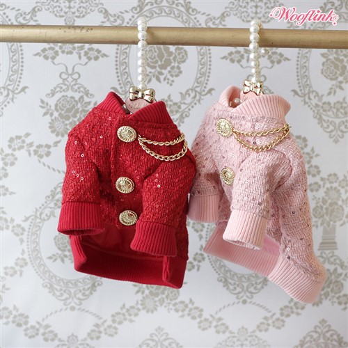 Holiday Ready Jacket by Wooflink Roxy & Lulu, wooflink, susan lanci, dog clothes, small dog clothes, urban pup, pooch outfitters, dogo, hip doggie, doggie design, small dog dress, pet clotes, dog boutique. pet boutique, bloomingtails dog boutique, dog raincoat, dog rain coat, pet raincoat, dog shampoo, pet shampoo, dog bathrobe, pet bathrobe, dog carrier, small dog carrier, doggie couture, pet couture, dog football, dog toys, pet toys, dog clothes sale, pet clothes sale, shop local, pet store, dog store, dog chews, pet chews, worthy dog, dog bandana, pet bandana, dog halloween, pet halloween, dog holiday, pet holiday, dog teepee, custom dog clothes, pet pjs, dog pjs, pet pajamas, dog pajamas,dog sweater, pet sweater, dog hat, fabdog, fab dog, dog puffer coat, dog winter ja