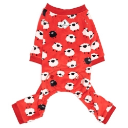 Counting Sheep Fleece Jammies Roxy & Lulu, wooflink, susan lanci, dog clothes, small dog clothes, urban pup, pooch outfitters, dogo, hip doggie, doggie design, small dog dress, pet clotes, dog boutique. pet boutique, bloomingtails dog boutique, dog raincoat, dog rain coat, pet raincoat, dog shampoo, pet shampoo, dog bathrobe, pet bathrobe, dog carrier, small dog carrier, doggie couture, pet couture, dog football, dog toys, pet toys, dog clothes sale, pet clothes sale, shop local, pet store, dog store, dog chews, pet chews, worthy dog, dog bandana, pet bandana, dog halloween, pet halloween, dog holiday, pet holiday, dog teepee, custom dog clothes, pet pjs, dog pjs, pet pajamas, dog pajamas,dog sweater, pet sweater, dog hat, fabdog, fab dog, dog puffer coat, dog winter ja