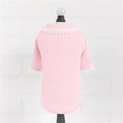 Heavenly Kiss Sweater in Baby Pink Dog sweater, pet sweater, pet heavenly kiss, heavenly kiss dog sweater, victorian coat, victorian pet coat, victorian dog coat,dog coat, pet coat, dog winter coat, pet winter coat, fashion coat, dog tweed, dig handmade, pet tweed, small dog coat, small pet coat,dog harness, pet harness, dog, pet, dog boutique, pet boutique, sale dogs, pet sale, dog store, pet store, doggie couture, bloomingtails dog boutique, new dog designs, new pet design, chanel harness, chanel pet harness, chanel dog harness, dog spring designs, harness sale, harness clearance, hello doggie