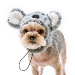 Koala Dog Hat Roxy & Lulu, wooflink, susan lanci, dog clothes, small dog clothes, urban pup, pooch outfitters, dogo, hip doggie, doggie design, small dog dress, pet clotes, dog boutique. pet boutique, bloomingtails dog boutique, dog raincoat, dog rain coat, pet raincoat, dog shampoo, pet shampoo, dog bathrobe, pet bathrobe, dog carrier, small dog carrier, doggie couture, pet couture, dog football, dog toys, pet toys, dog clothes sale, pet clothes sale, shop local, pet store, dog store, dog chews, pet chews, worthy dog, dog bandana, pet bandana, dog halloween, pet halloween, dog holiday, pet holiday, dog teepee, custom dog clothes, pet pjs, dog pjs, pet pajamas, dog pajamas,dog sweater, pet sweater, dog hat, fabdog, fab dog, dog puffer coat, dog winter ja