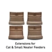Leg extensions for Neater Feeder Bowl System - nf-legsL-7SF
